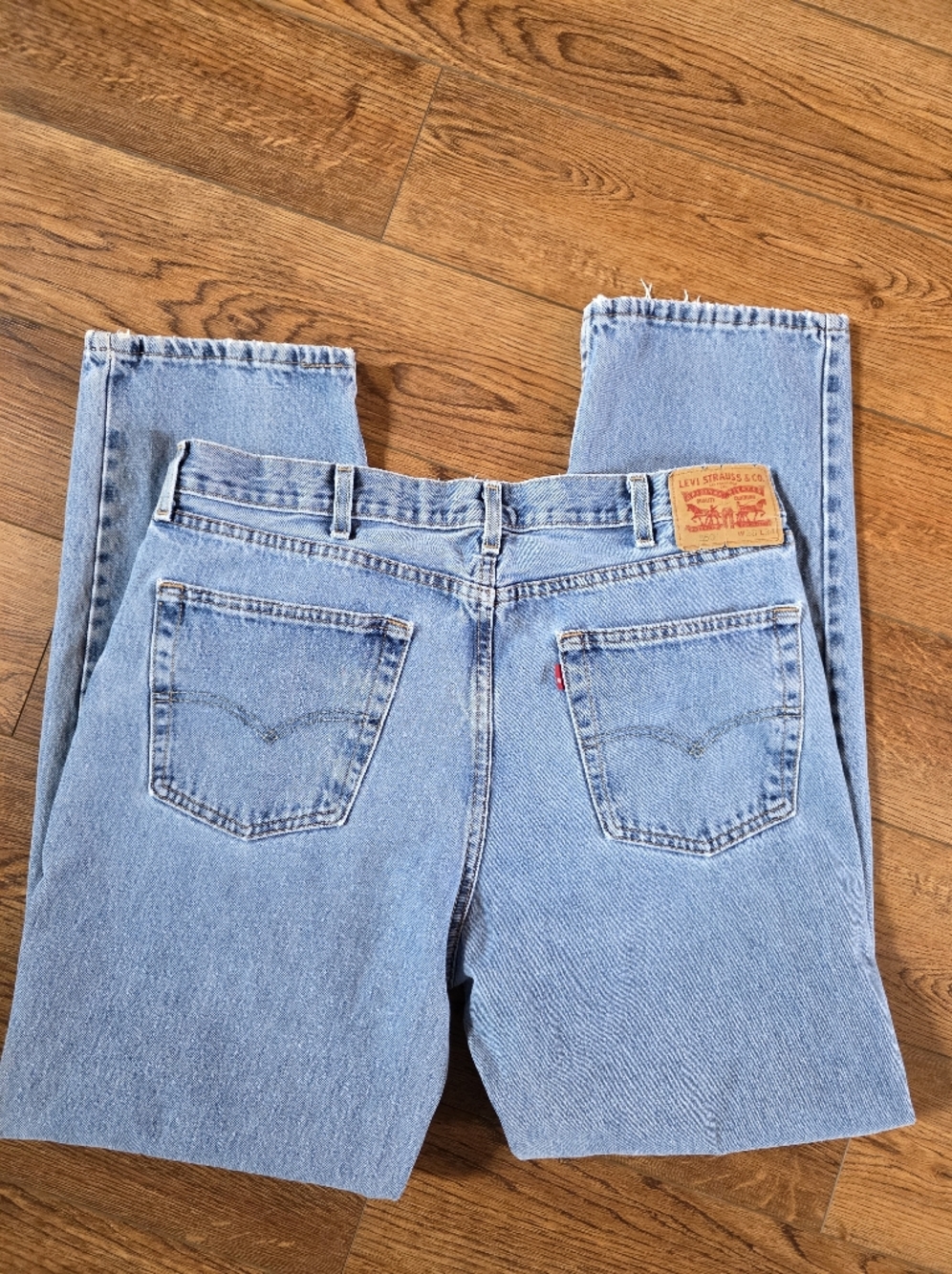 Vintage 550 Levi's Light Blue Men's Straight Jeans